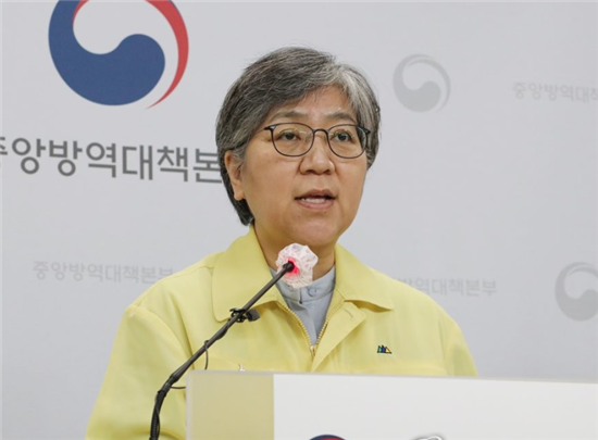 韩国疾病管理厅厅长郑银敬。